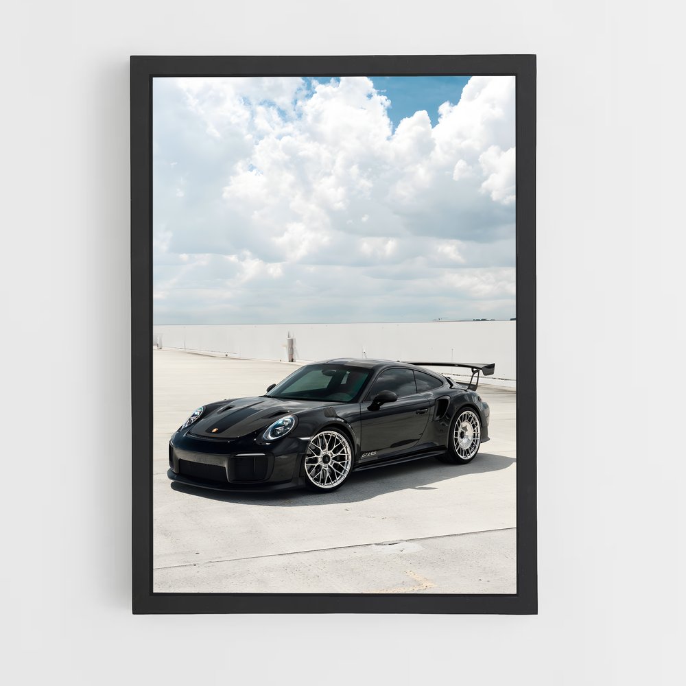Poster spectaculaire RS GT – affiche Porsche (vue 2)